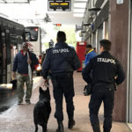 Italpol servizio autostazione con unità cinofila