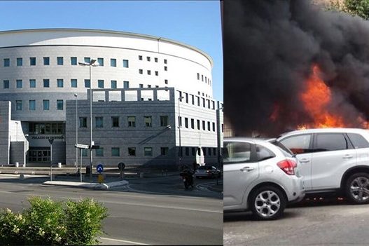 incendio tribunale padova